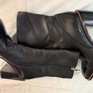 Franco Sarto Ebony Heeled Boots